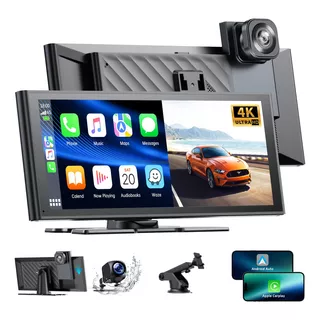 Autoestéreo 10.26in 4k Gps Con Dashcam Y Inalámbrico Carplay