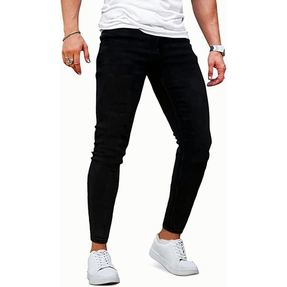 Jeans Casual Mezclilla Pantalón Caballero Denim Hombre