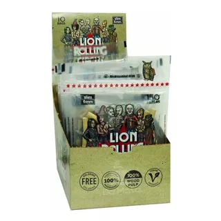 Caixa De Filtro Lion Rolling Circus 10 Bags - 1500 Filtros