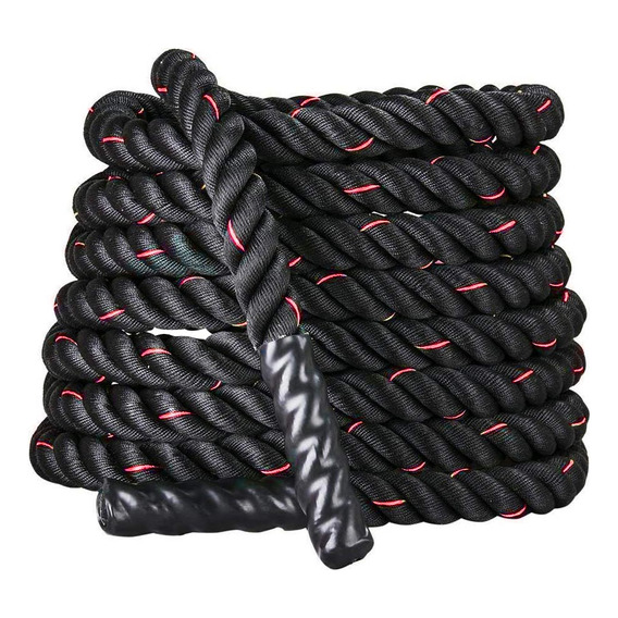 Soga De Entrenamiento Gadnic Fitnes54 Battle Rope 38mm X 15 Mts