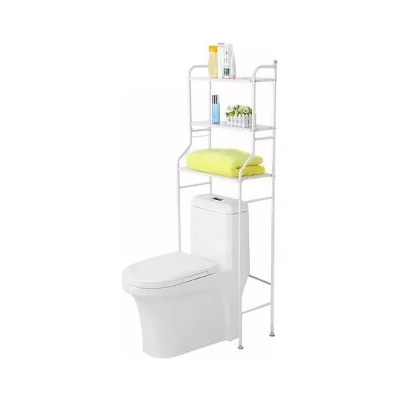 Repisa Baño Muebles Organizador Fierro Portatil Estantes