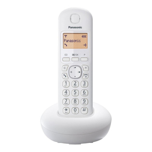 Teléfono Panasonic KX-TGB210 inalámbrico - color blanco