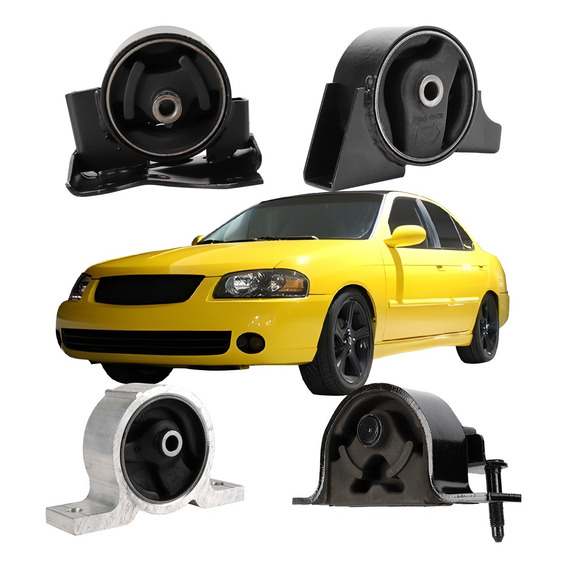 Kit 4 Soportes Sentra 1.8 Aut 2000 2001 2002 2003 2004 05 06