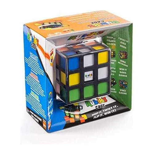 Rubiks Cubo Cage Jaula Juego Ingenio 3x3 10917 Edu Color de la estructura Negro