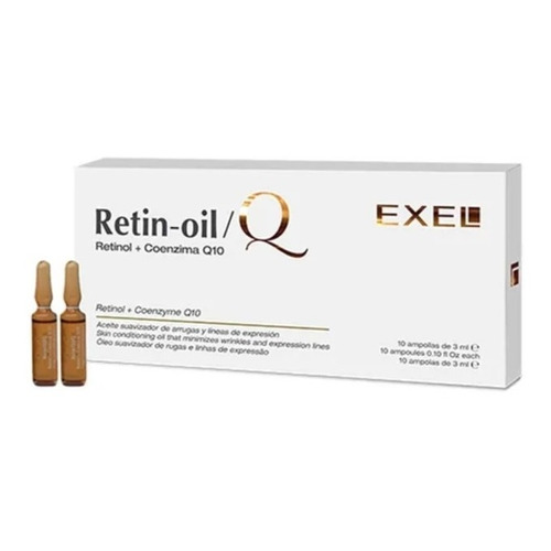 Exel Retinol Q10 - Suaviza Arrugas , Ampollas X 10 Unidades Tipo de piel Todo tipo