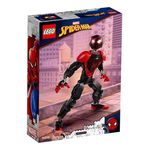 Lego Marvel Spiderman Miles Morales Articulado 76225 Cantidad de piezas 238