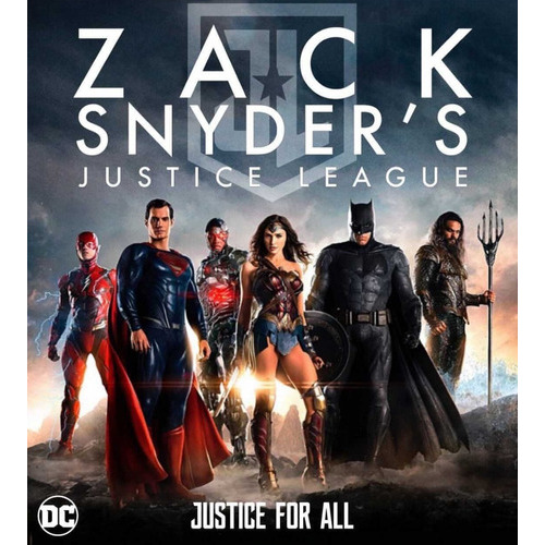 La Liga De La Justicia De Zack Snyder 2021 (2 Bluray)