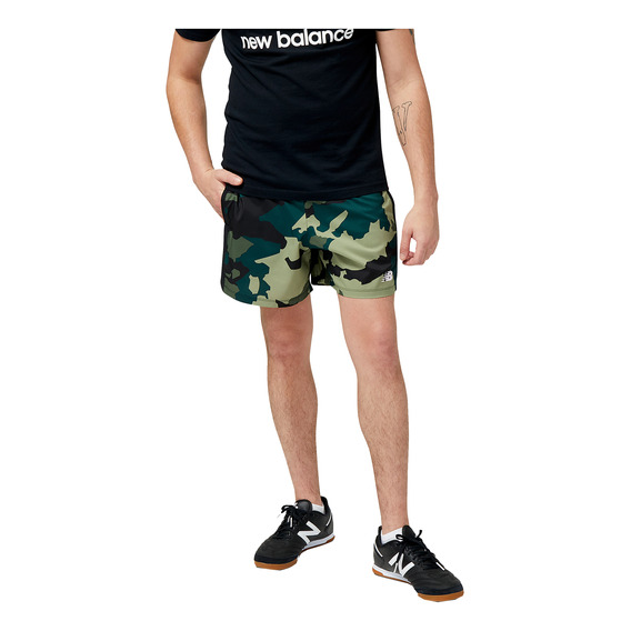 Short New Balance De Hombre - Ms23229cog