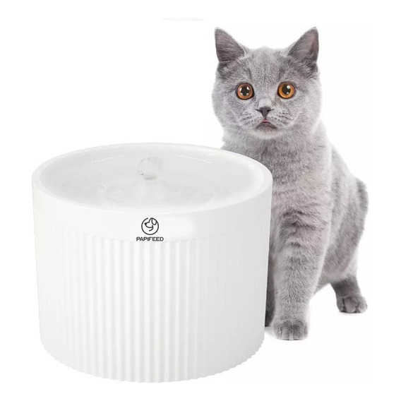 Fuente De Agua Automatica Para Gato Y Perro Apple R Blanca