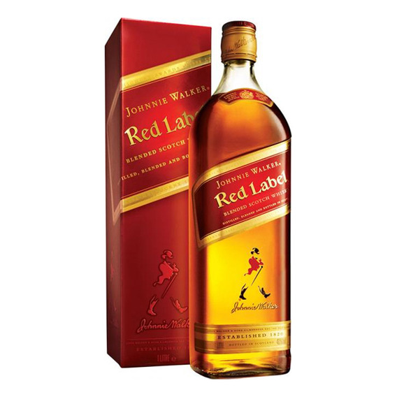 Johnnie Walker Red Label whisky blended 750ml