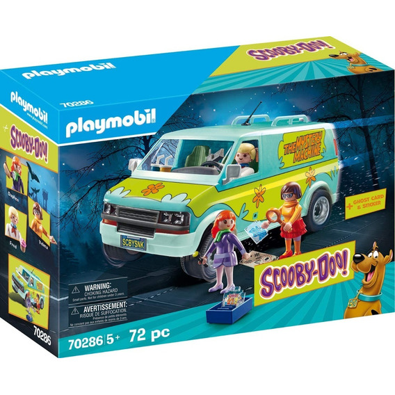Juego Playmobil Scooby-doo La Máquina Del Misterio 70 Pzs Cantidad de piezas 69