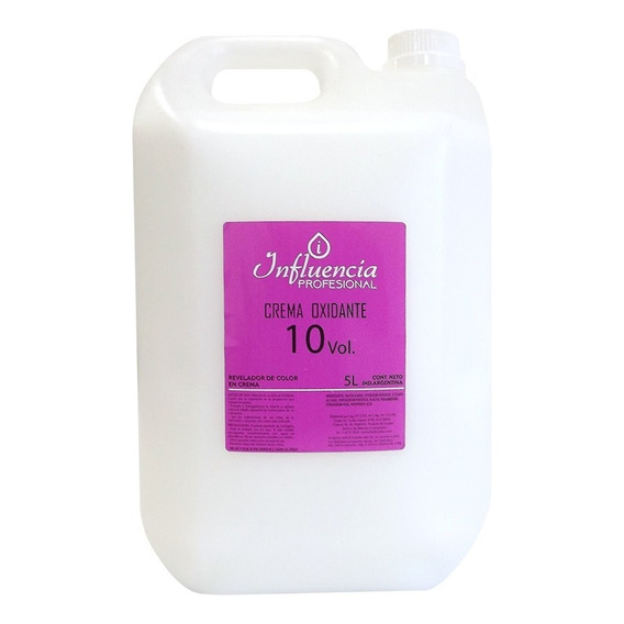 Crema Oxidante 10 Vol X 5 Litros Influencia Coalix 