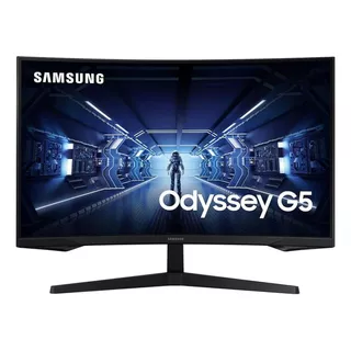 Monitor Samsung Odyssey G5 Wqhd 27 Curvo 1000r 144hz 1ms 2k