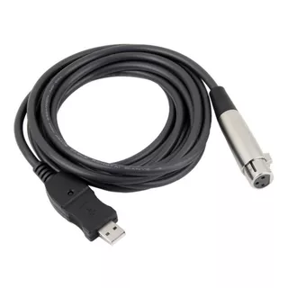 Cable Canon (microfono) A Usb 3mtrs