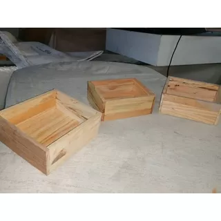 Cajitas En Madera Para Arreglos Regalos Decoracion