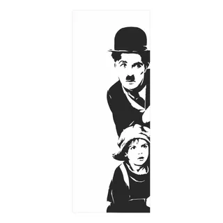 Adesivo Decorativo Charlie Chaplin Mod. 602