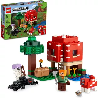 Lego Minecraft The Mushroom House 21179 Juguete