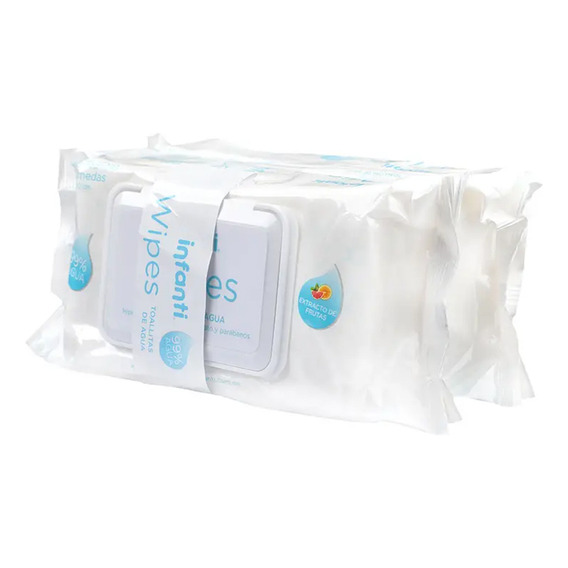 Toallita Humeda Water Wipes Pack 2x80 Un