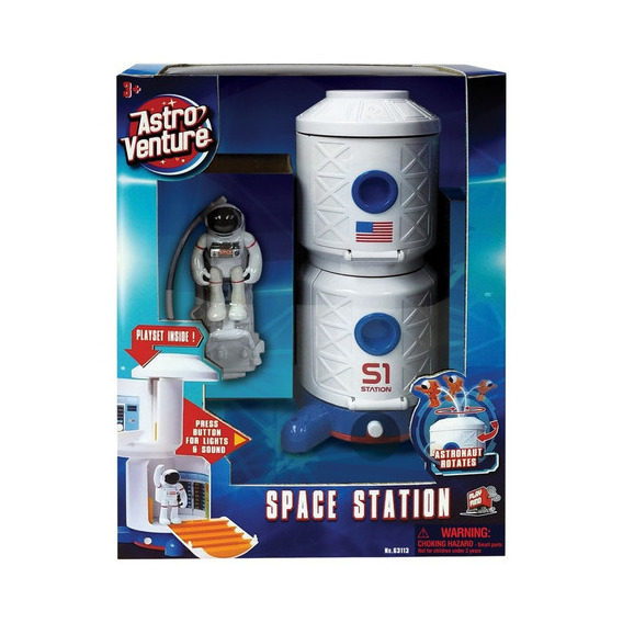 Estacion Espacial C/luz Y Sonido Astro Venture 63113 Wabro