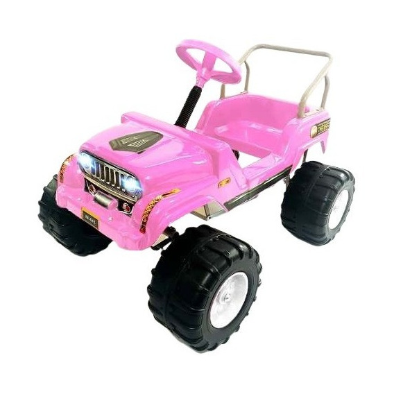 Karting A Pedal Infantil Jeep Carrocería Pvc (sin Luz)