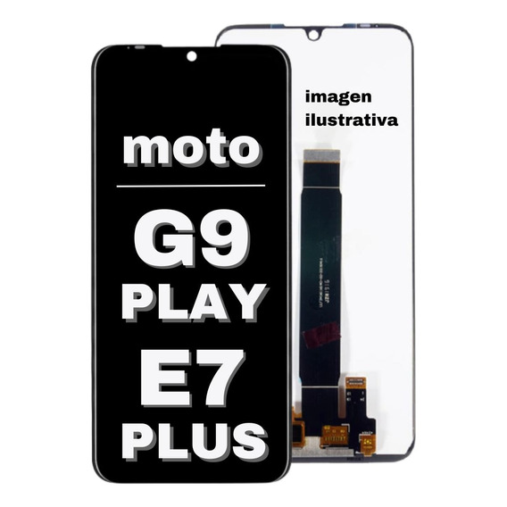 Modulo  Pantalla Motorola E7 Plus / G9 Play Display S/marco