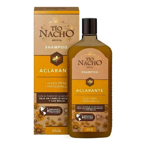 Shampoo Tío Nacho Aclarante X200ml