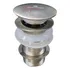 Valvula Tip Top Bronce Touch Rimontti Bacha Lavatorio Satin Acabado Satinado Color Plateado