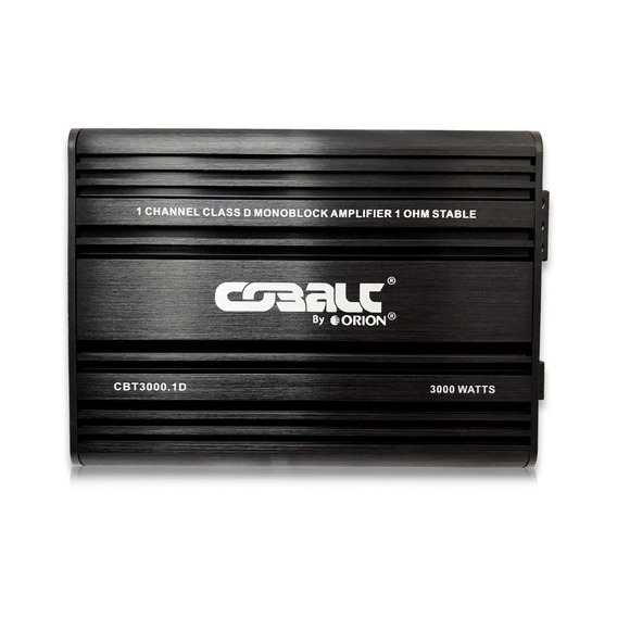 Amplificador Orion Cobalt Cbt-3000 Clase D Amp 3000w Color Negro