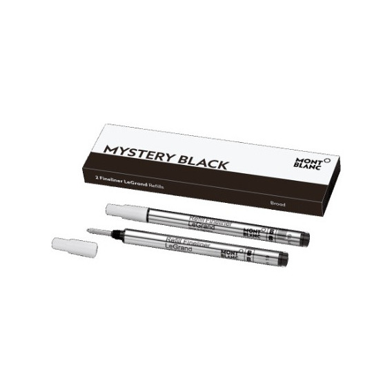 Tinta Set Repuesto Fineliner Legrand Montblanc M. Black B