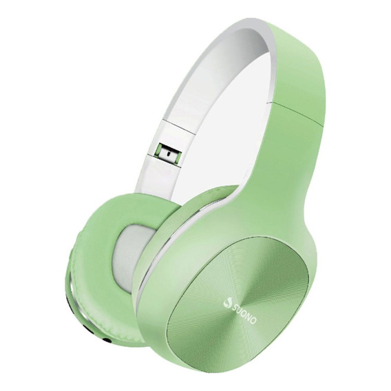 Auriculares Vincha Inalámbricos Bluetooth 5.1 Color Verde