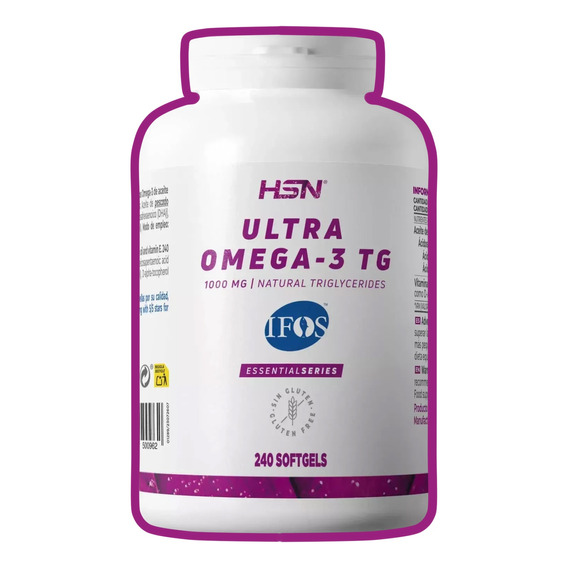 Ultra Omega 3 Tg Ifos 1000mg Hsn Essential Series 240 Caps