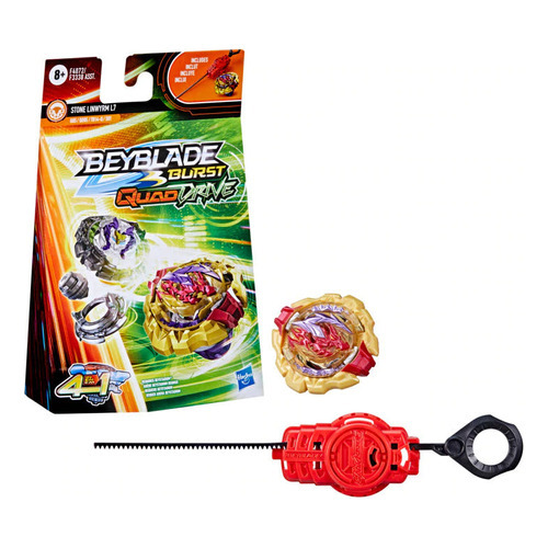 Beyblade Burst Quaddrive Stone Linwyrm L7 Starter Hasbro Color G05 Qd05 Tb14-q S01