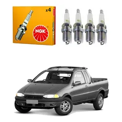 Jogo Velas Ngk Strada 1.5 1997 A 2004