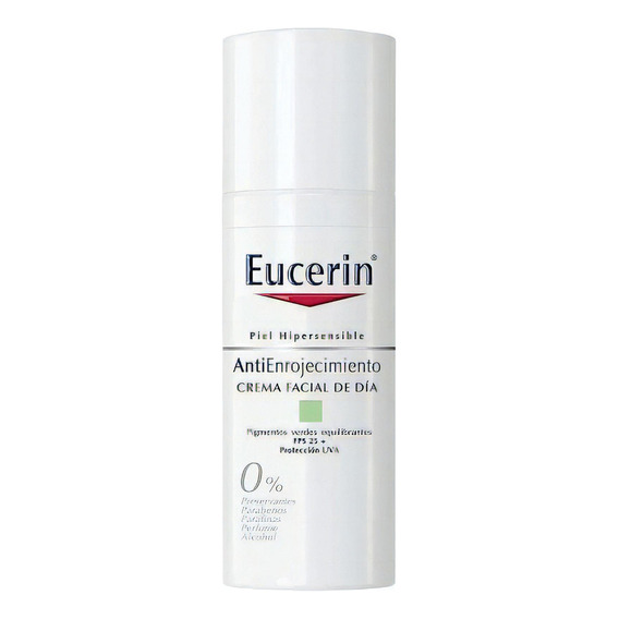 Crema Facial de Día FPS 25 Eucerin Anti Enrojecimiento para piel sensible de 50mL
