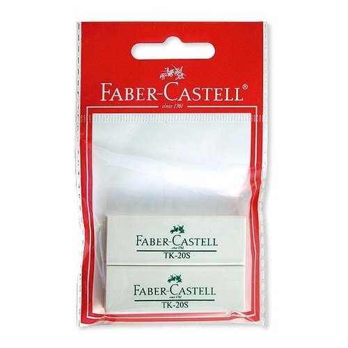 Borrador Nata X 2 Uds Faber Castell