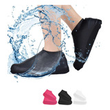 Cubre Zapatos De Silicon Protector Para Lluvia Impermeable