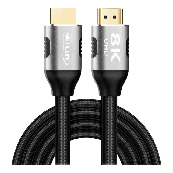 Cable Hdmi 2.1 De 1.80 Metros Ultra Hd 8k 4k Netcom