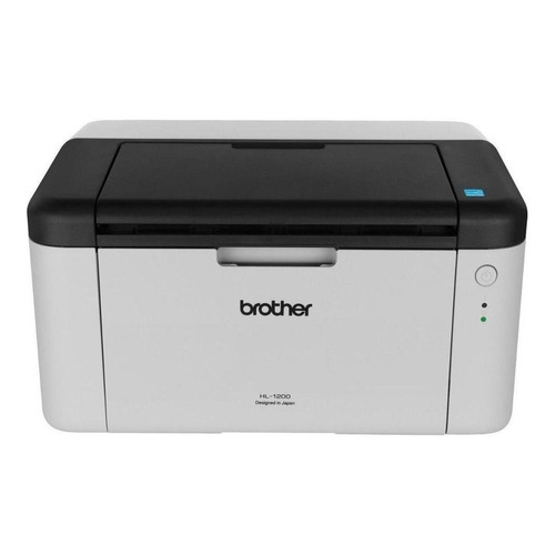 Impresora simple función Brother Láser USB HL-1200 blanca y negra 110V - 120V
