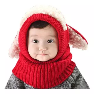 Gorro De Lana Invierno Ovejita Niño-niña-bebé