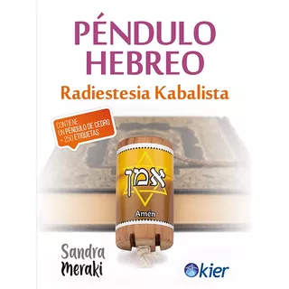 Péndulo Hebreo (libro + Péndulo + 250 Etiquetas) - Sandra Me