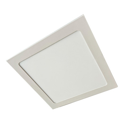 Plafon Led 18w Cuadrado Embutir Techo Garantia Luz Desing