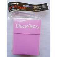 Ultra Pro Deck Box Color Solido Rosa - Pink
