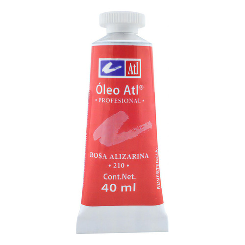 Oleo Atl T-14 Tubo De 40 Ml Color A Escoger Pintura Color 210 Rosa Alizarina