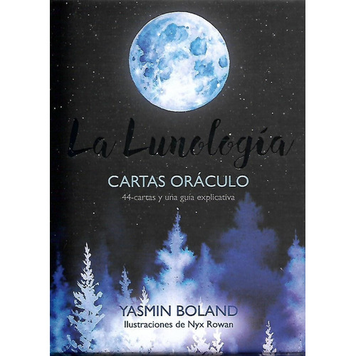 ORACULO LUNOLOGIA LIBRO Y CARTAS, de Yasmin Boland., vol. 1. Editorial Tredaniel, tapa blanda, edición 1 en español, 2019