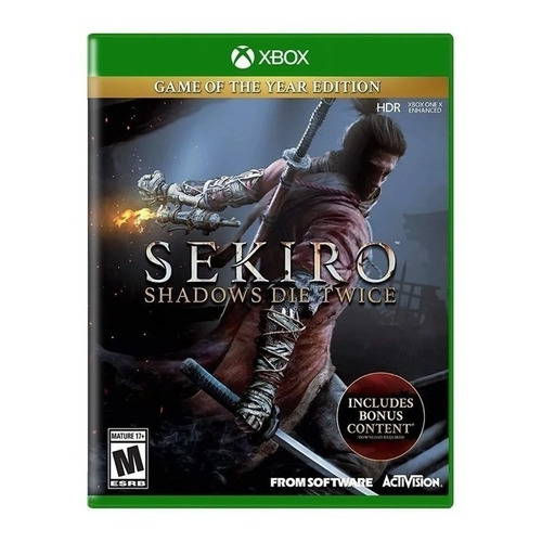 Sekiro: Shadows Die Twice  Game of the Year Edition Activision Xbox One Digital