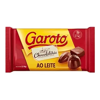 Chocolate Ao Leite Garoto Chocolateria  2,1kg Unidade