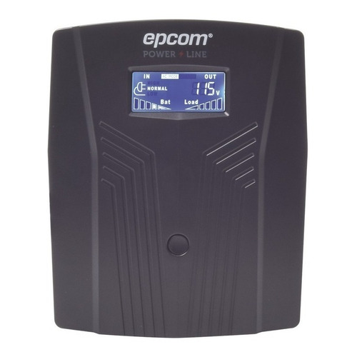 UPS Epcom EPU1500LCD 1500VA entrada y salida de 100V - 110V - 120V CA negro
