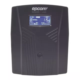 Ups Epcom Epu1500lcd 1500va Entrada Y Salida De 100v - 110v - 120v Ca Negro