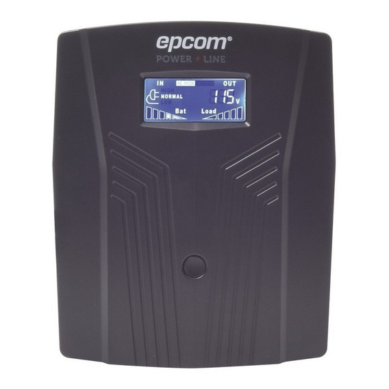 Ups Regulador De Voltaje Epcom Epu1500lcd 1500va Negro