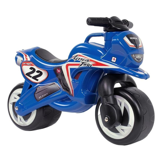 Moto Correpasillos Infantil Tundra África Twin Honda Injusa Color Azul